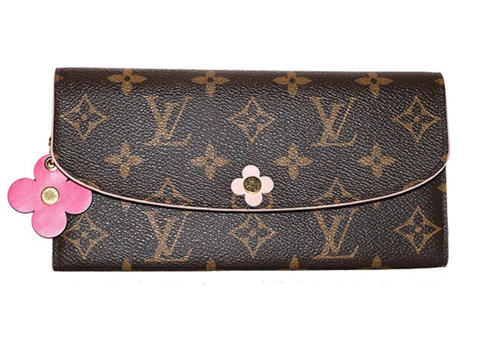 LOUIS VUITTON Portefeuille Emilie Flower Monogram